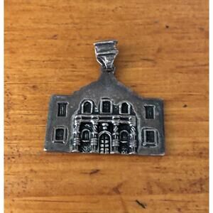 Navika The Alamo San Antonio Texas Sterling Silver 925 Pendant Charm Souvenir